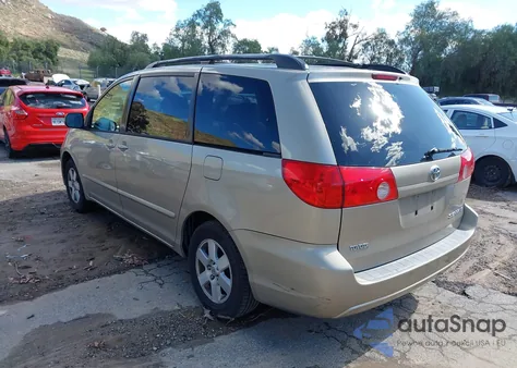 2008 Toyota Sienna Le z USA, uszkodzony, nr VIN 5TDZK23C48S183690